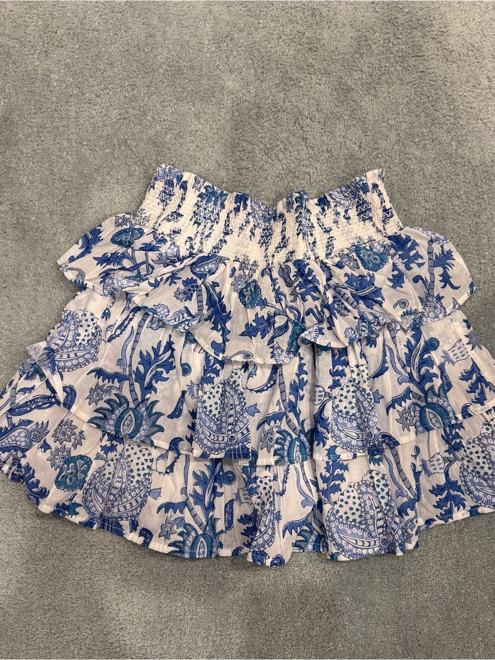 Roller Rabbit Blue Amanda Siggy Mini Skirt - Picture 4 of 4